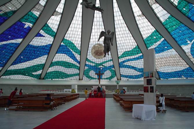 Interior da Catedral, Braslia, DF