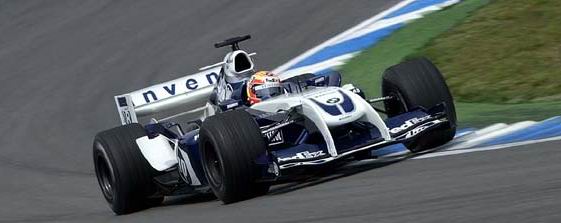 Antonio Pizzonia voltou a frmula 1, pilotando uma Williams / BMW - foto: 24.07.2004