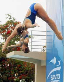 Jogos Pan-Americanos de 2003 (Na foto, saltos ornamentais)