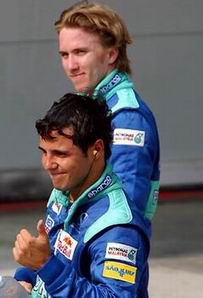 Felipe Massa e Nick Heidfeld andaram muito bem com a Sauber em Sepang - 17.03.2002