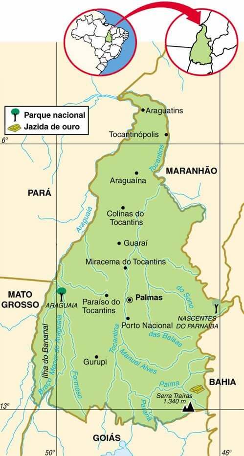 Araguatins está localizada na Mesorregião Ocidental do Tocantins.