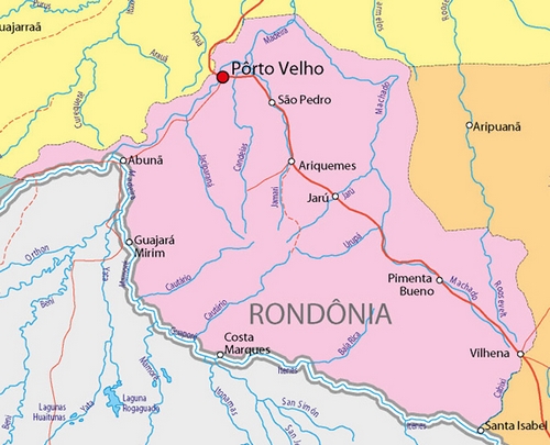GEOGRAFIA DE RONDÔNIA