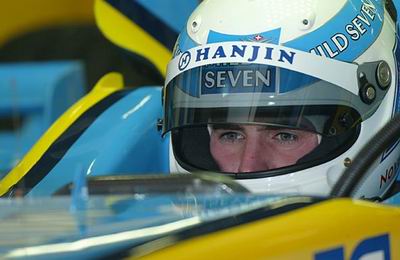 Flavio Briatore deposita muitas esperanas em Fernando Alonso na temporada de 2003 (Renault)