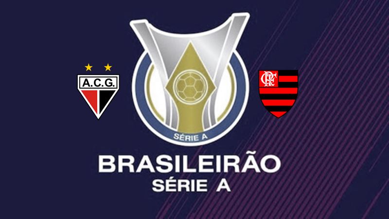 Jogo Campeonato Brasileiro Atlético-GO x Flamengo ao vivo. Imagem/Divulgação