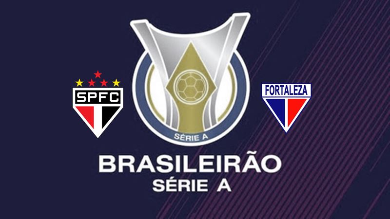 São Paulo x Fortaleza ao vivo pelo Campeonato Brasileiro 2020. Foto/Montagem