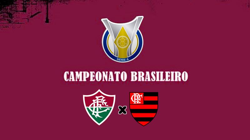 Fluminense x Flamengo Brasileirão Série A. Foto - Divulgação