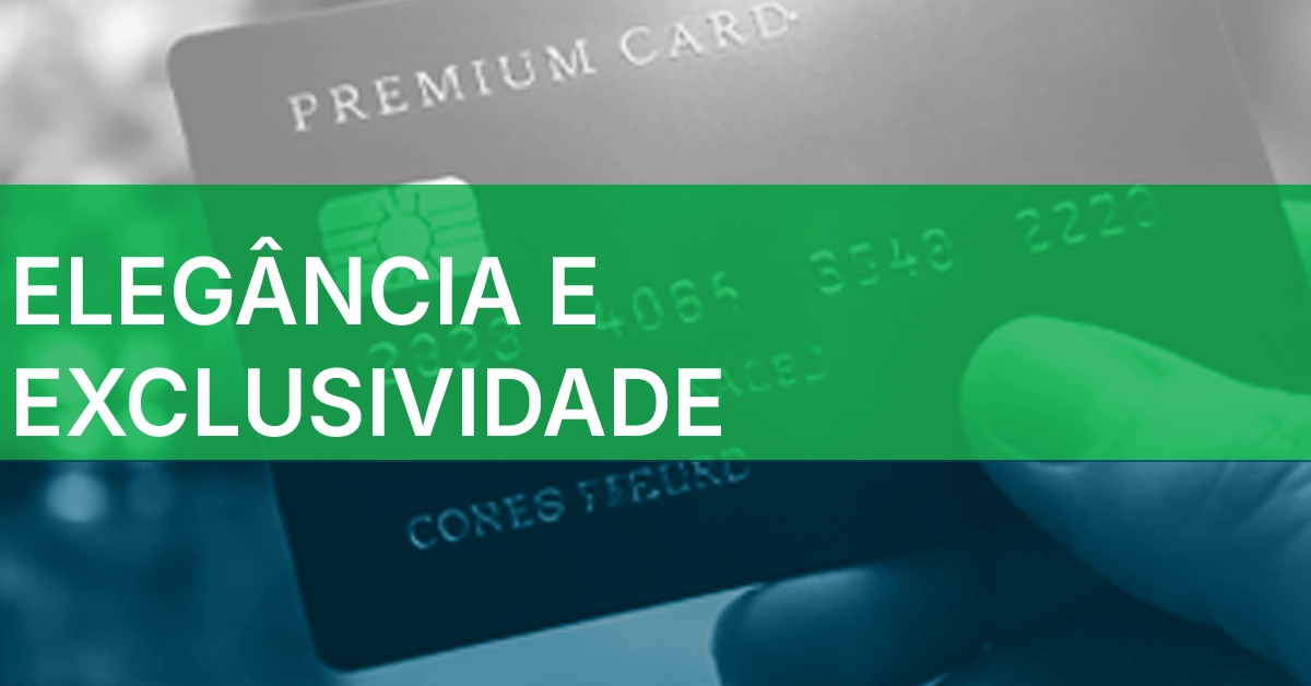Pessoa segurando um cartão de crédito com alto limite, representando poder de compra e benefícios premium
